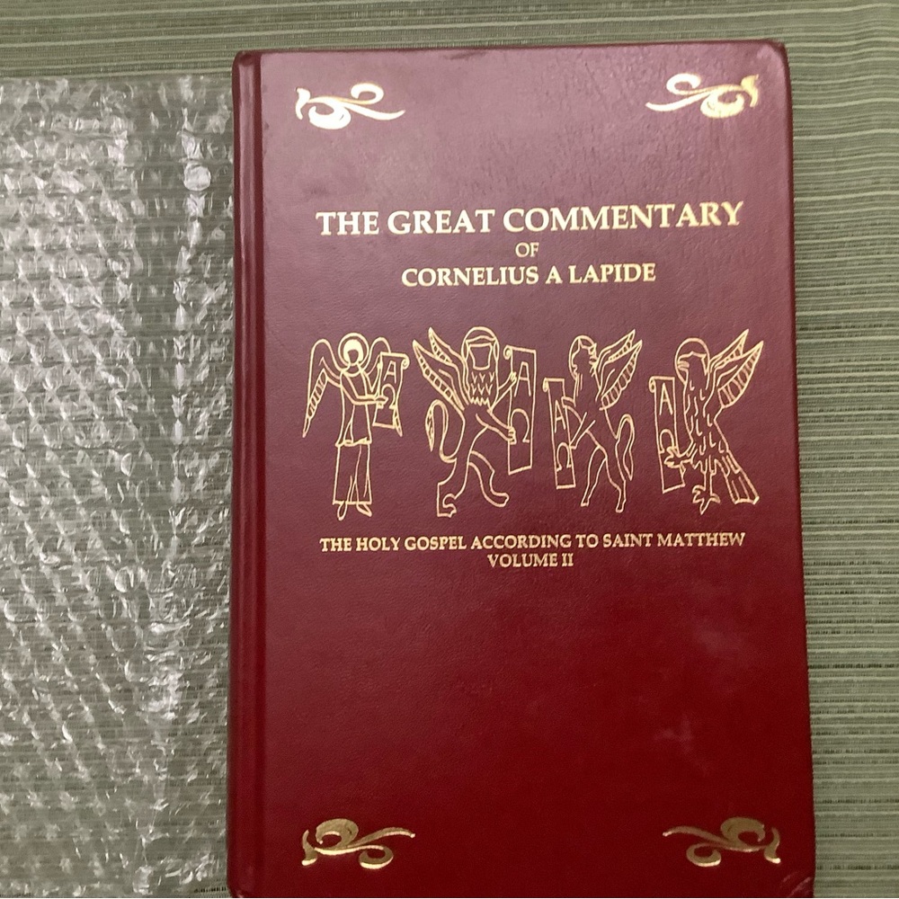 The Great Commentary of Cornelius a Lapide - Red Hardcover